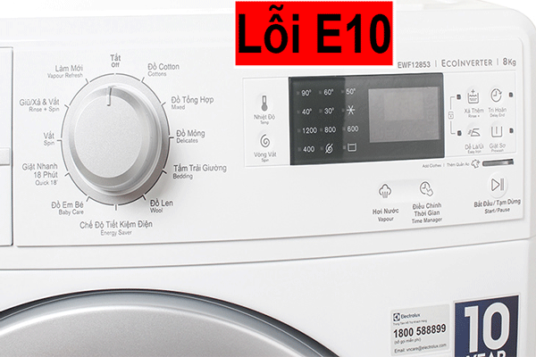 Cách sửa máy giặt Electrolux báo lỗi E10 1 Cách sửa máy giặt Electrolux báo lỗi E10
