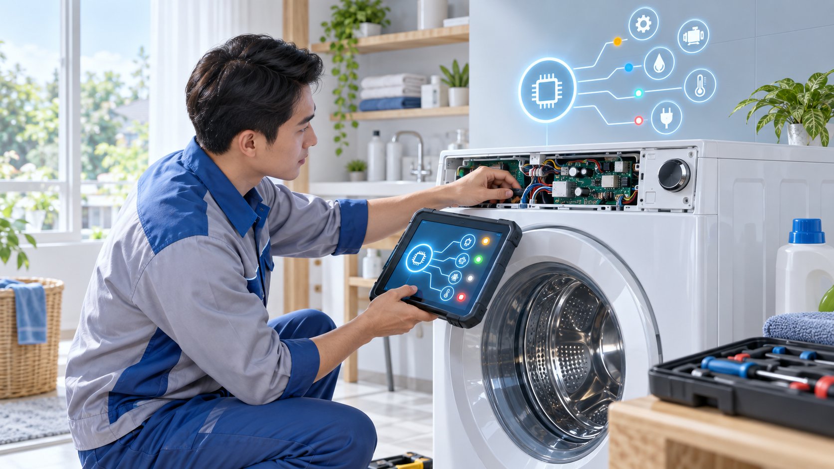 Sửa máy giặt Electrolux lỗi E90 an toàn 2 Ảnh minh hoạ: Sửa máy giặt Electrolux lỗi E90 an toàn