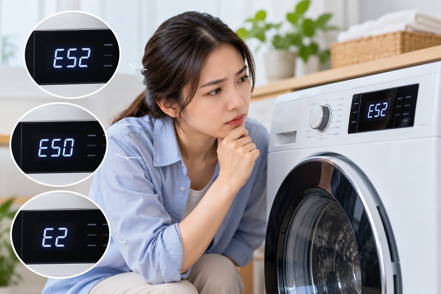 Máy giặt Electrolux báo lỗi E52: Kiểm tra đúng mã 1 Ảnh minh hoạ: Máy giặt Electrolux báo lỗi E52: Kiểm tra đúng mã