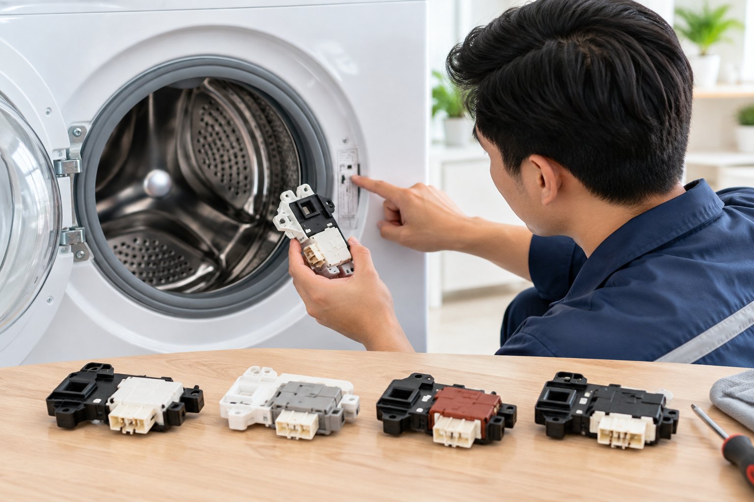 Thay khóa cửa máy giặt Electrolux: Cách kiểm tra 2 Ảnh minh hoạ: Thay khóa cửa máy giặt Electrolux: Cách kiểm tra