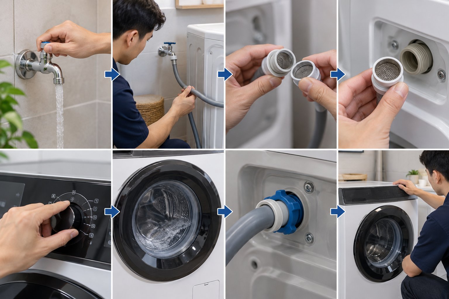 Máy giặt Electrolux không cấp nước dù vòi đã mở 1 Ảnh minh hoạ: Máy giặt Electrolux không cấp nước dù vòi đã mở
