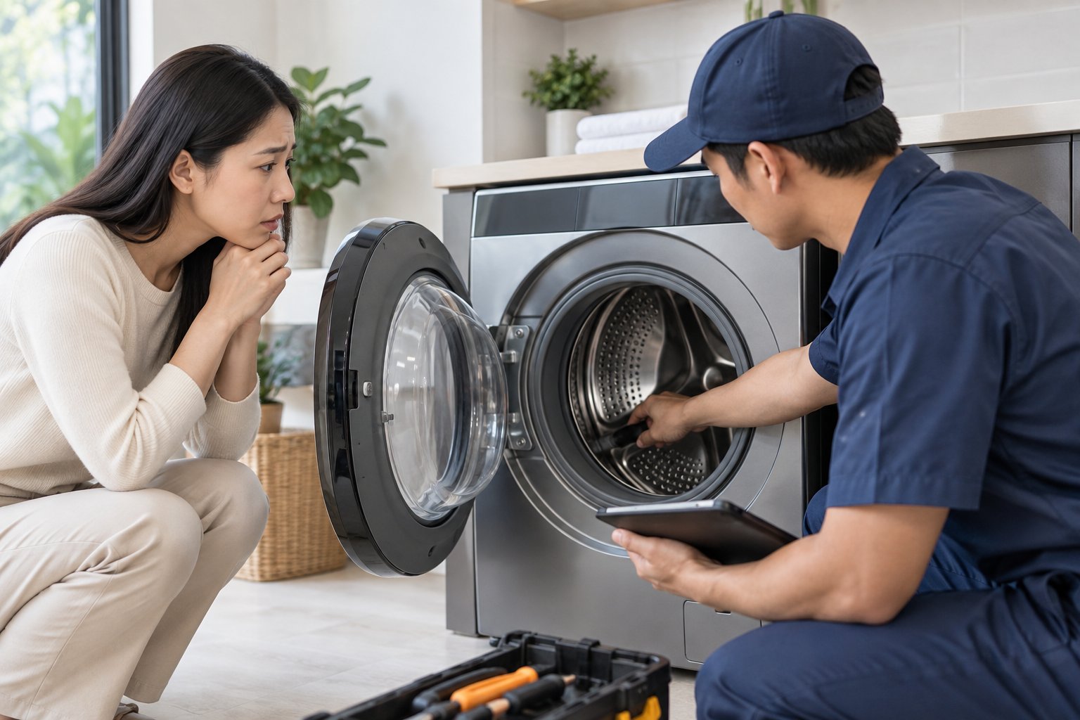 Máy giặt Electrolux kêu to khi vắt: Cách kiểm tra 2 Ảnh minh hoạ: Máy giặt Electrolux kêu to khi vắt: Cách kiểm tra