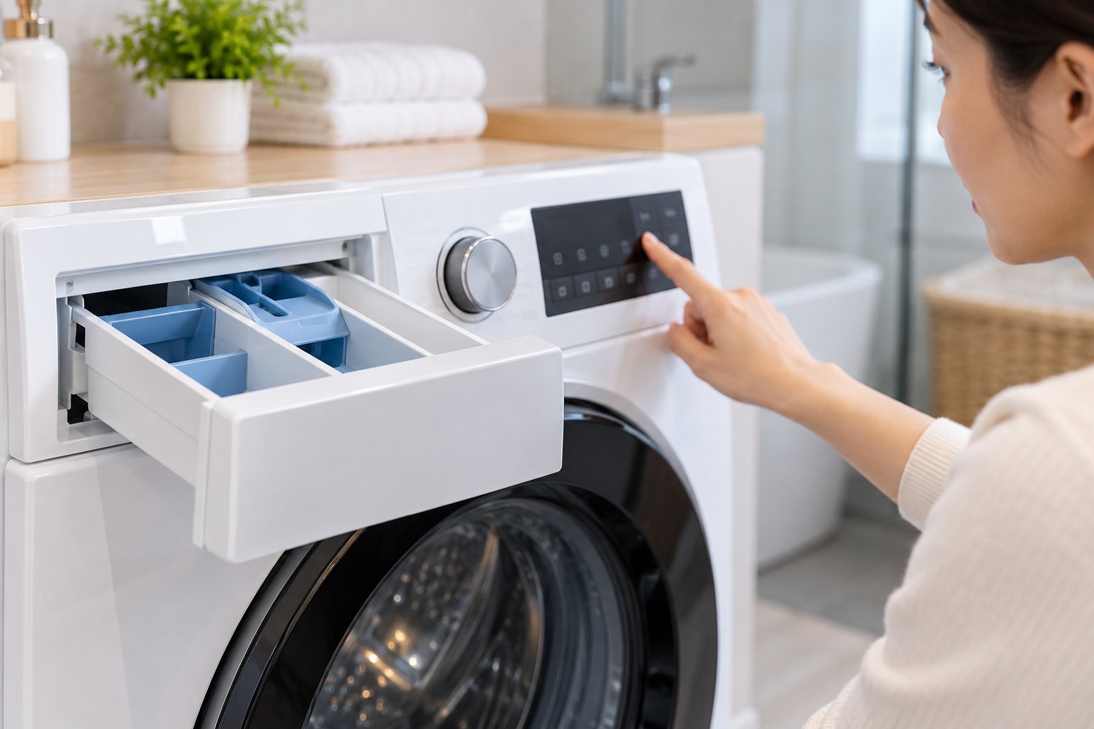 Bột giặt đọng trong ngăn máy giặt Electrolux: xử lý 2 Ảnh minh hoạ: Bột giặt đọng trong ngăn máy giặt Electrolux: xử lý