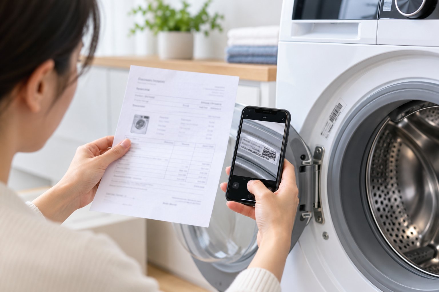 Serial máy giặt Electrolux không khớp hóa đơn: xử lý 2 Ảnh minh hoạ: Serial máy giặt Electrolux không khớp hóa đơn: xử lý