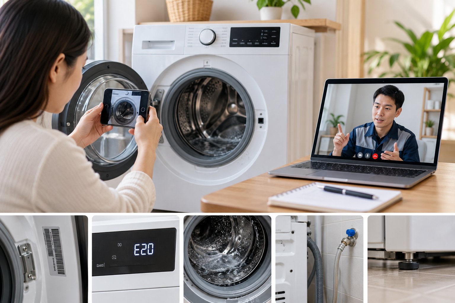 Đặt lịch sửa máy giặt Electrolux cần cung cấp gì? 1 Ảnh minh hoạ: Đặt lịch sửa máy giặt Electrolux cần cung cấp gì?