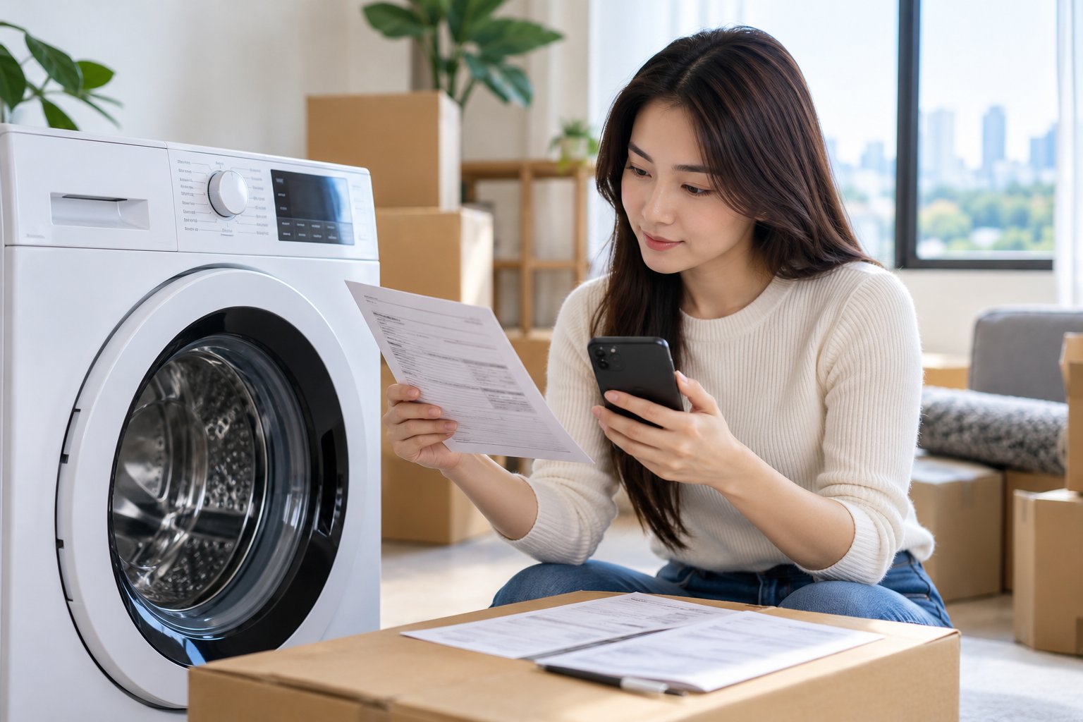 Chuyển nhà có ảnh hưởng bảo hành máy giặt Electrolux không? 1 Ảnh minh hoạ: Chuyển nhà có ảnh hưởng bảo hành máy giặt Electrolux không?