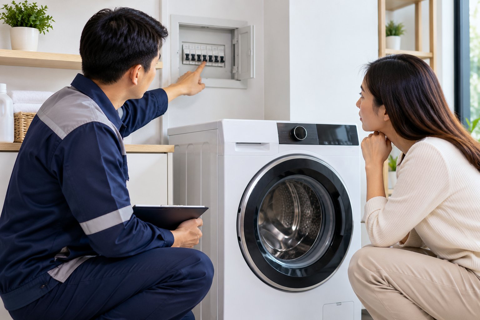 Máy giặt Electrolux làm nhảy aptomat: Xử lý an toàn 3 Ảnh minh hoạ: Máy giặt Electrolux làm nhảy aptomat: Xử lý an toàn
