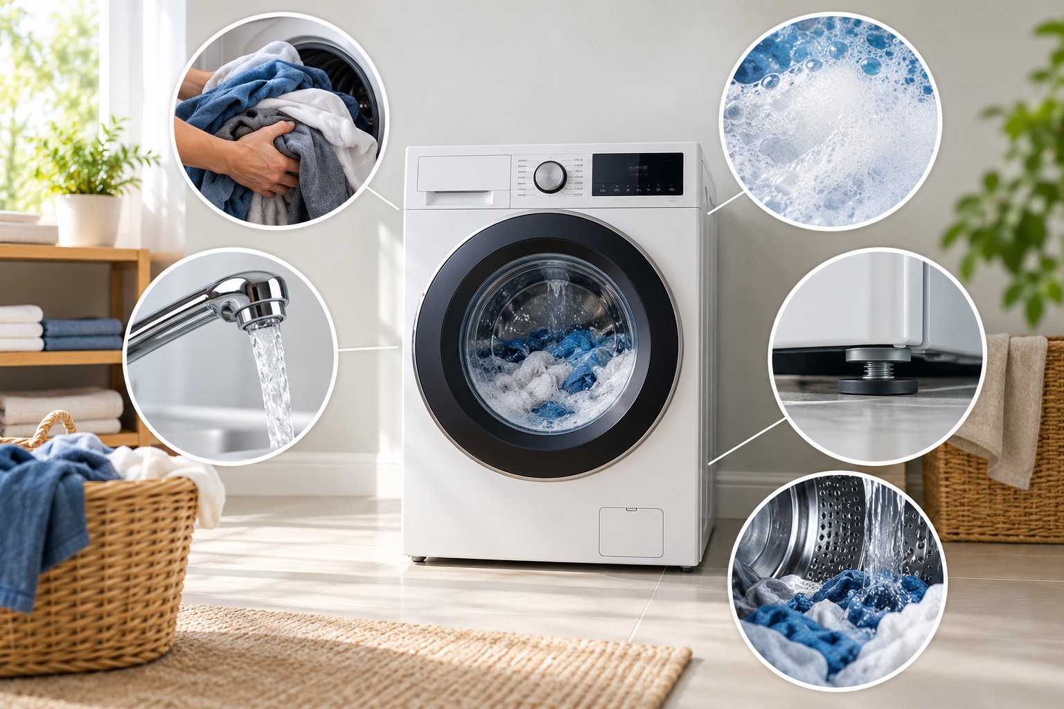 Máy giặt Electrolux tự tăng thời gian giặt: Vì sao? 1 Ảnh minh hoạ: Máy giặt Electrolux tự tăng thời gian giặt: Vì sao?