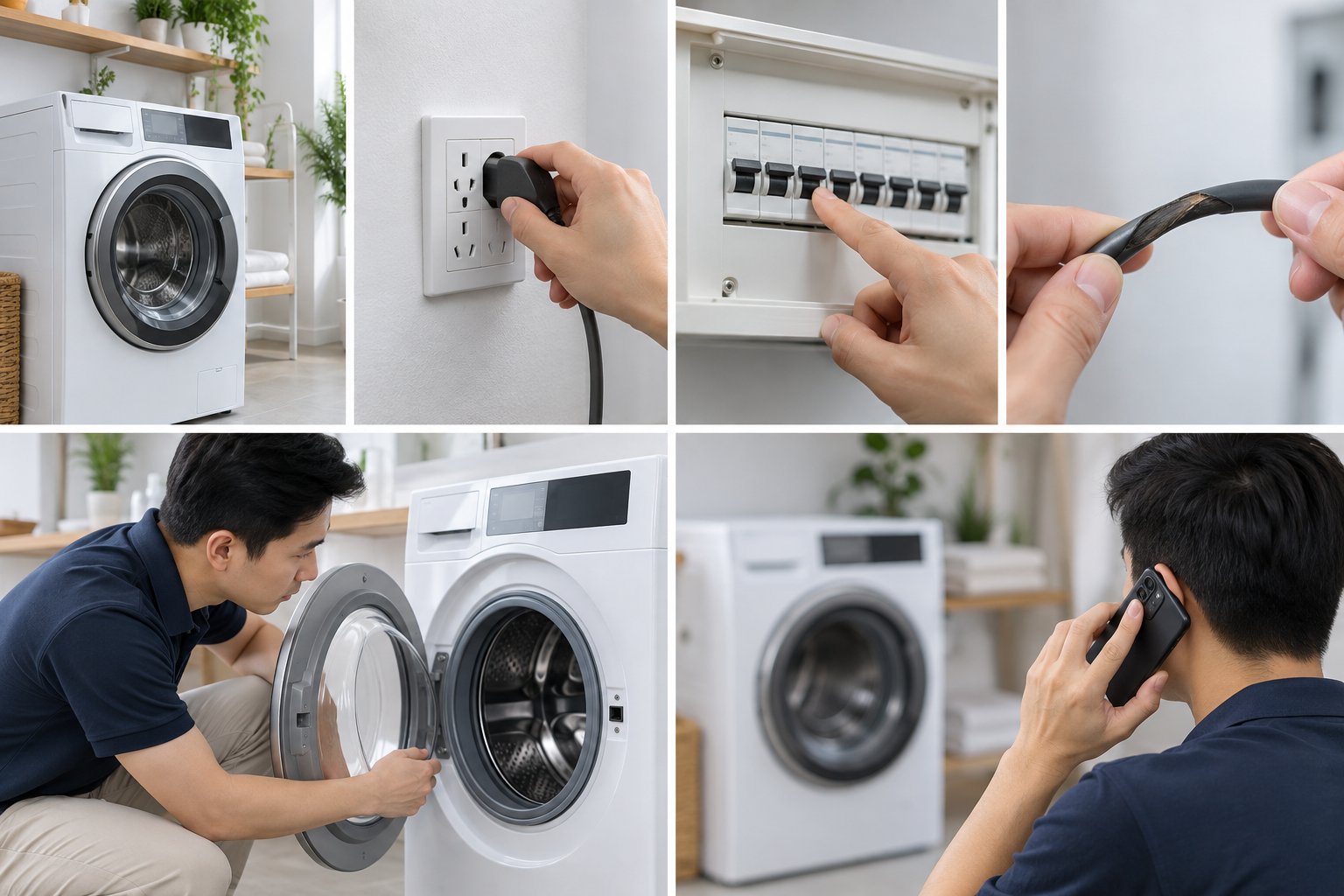 Máy giặt Electrolux không lên nguồn: Cách kiểm tra 1 Ảnh minh hoạ: Máy giặt Electrolux không lên nguồn: Cách kiểm tra